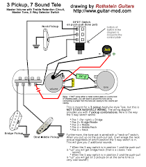 Type of wiring diagram wiring diagram vs schematic diagram how to read a wiring diagram: 3 Pickup 7 Sound Tele W 5 Way Switch Alternative To Nashville Guitar Gear Geek