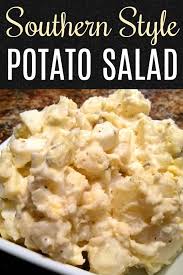 Southern Style Potato Salad Recipe With Mayonnaise A Little Mustard Pickle Relish And Boil Southern Style Potato Salad Potatoe Salad Recipe Mayonnaise Recipe