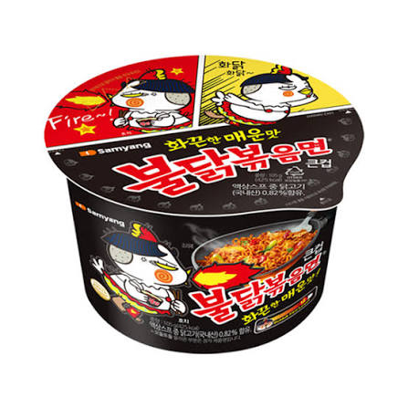불닭치즈볶음밥-매운맛의 중화와 풍미