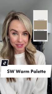 SW Warm Palette Colour Selector for DIY Home Projects