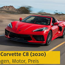 2021 chevrolet corvette price and release date. Chevrolet Corvette C8 2021 Testfahrt Daten Bilder Preis Adac