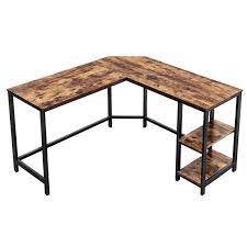 The brick's corner desks fit perfectly in home office spaces to help you make the most of the room you have. Buy Corner Desk Wholesale Furniture Vasagle