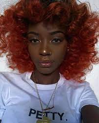 Stockholm K P Burnt Orange Hair Hair Color For Dark Skin Girl Hair Colors