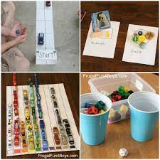 Buttons, pennies, money, books, fruit. The Best Math And Literacy Learning Activities For Preschoolers Frugal Fun For Boys And Girls