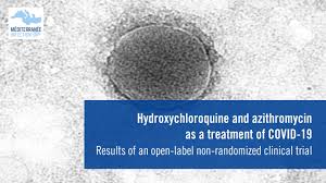 Hydroxychloroquine And Azithromycin As A Treatment Of Covid 19 Youtube