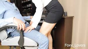 A Real Office Secretary Cheats on Her Husband with Her Boss at Work for a  Promotion