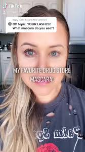 FAV DRUGSTORE MASCARA #beautyreview #drugstoremakeup #mascara #learnontiktok