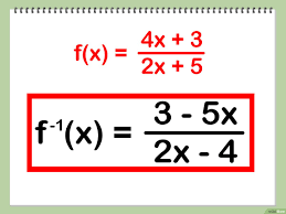 Berikut ini disajikan materi tentang fungsi pecahan dan grafuknya serta beberapa contoh soal. Cara Mencari Invers Fungsi 4 Langkah Dengan Gambar Wikihow