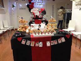 Las Vegas Birthday Party Ideas Photo 5 Of 11 Casino Party Decorations Vegas Party Vegas Birthday