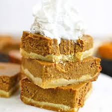 Healthy Pumpkin Pie Squares Healthnut Nutrition Recipe In 2020 Healthy Pumpkin Dessert Healthy Pumpkin Pies Pumpkin Dessert