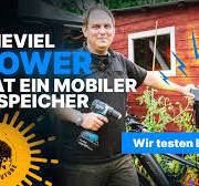 Wie viel POWER hat ein mobiler Speicher? Test der EcoFlow Delta