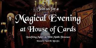 Live magic performed by the nation's leading magicians. 5 Things To Know A Magical Evening At House Of Cards Nashville Lifestyles