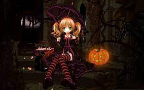 Cute Halloween Anime Wallpaper Hd 2021 Live Wallpaper Hd Anime Halloween Anime Wallpaper Anime