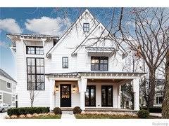 This sweet little farmhouse is just as happy inside as it is outside. White Or Black Windows For Modern Farmhouse Style
