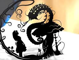 Black Alice In Wonderland Caterpillar Silhouette Framed Alice In Wonderland Caterpillar Who Are You Hookah Etsy In 2020 Disney Home Decor Caterpillar Alice In Wonderland Alice In Wonderland Silhouette