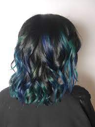 Hair By Hannah Oribe Paulmitchell Wella Redscarletsalon Orlandohair Aroundthortonpark Lakeeola Hair Bluehair Greenha Hair Hair Salon Cool Hairstyles