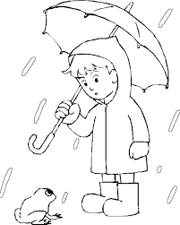 Preschool coloring pages work great to help teach children the colors. Cloudy Day Coloring Pages Coloring Home
