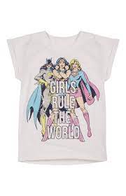 Girls rule funny girly quote. Girls Rule The World T Shirt Madchen Shirts Hemd Kleider