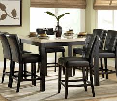 5 pc faux marble counter height dining