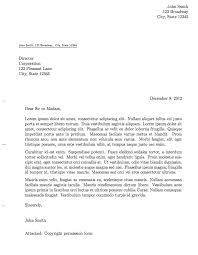 Free Printable Business Letter Template Form Generic Formal Business Letter Format Business Letter Template