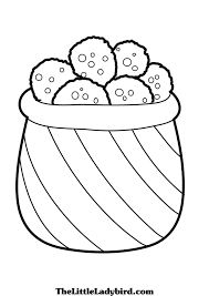 Christmas cookie is one of the most popular food during christmastime. Christmas Cookies And Candies Coloring Pages