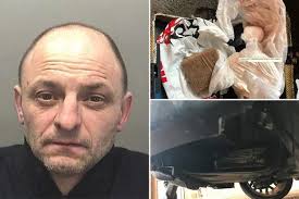Man who fell into debt with loan sharks paying for partner's funeral caught  with £57,000 drugs haul