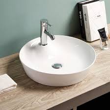 round ceramic hand wash basin sink for