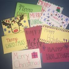 'tis the season for holiday cards! Pre Health Club Makes Holiday Cards For Deployed Soldiers Dartnewsonline