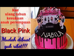Beli kue ulang tahun blackpink online berkualitas dengan harga murah terbaru 2021 di tokopedia! Kue Ulang Tahun Anak Perempuan Blackpink Korea Youtube