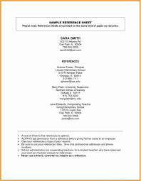 76 Inspiring Gallery Of Sample Resume With Professional References Reference Page For Resume Resume References Resume