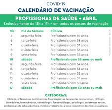 Lassen sie ihrer kreativität freien lauf und setzen ihre schönsten fotos gekonnt in szene. Rio Divulga Calendario De Vacinacao Para Profissionais De Saude Com 50 Anos Ou Mais Rio De Janeiro G1
