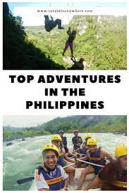 21 Best Outdoor Adventures In The Philippines Tara Lets Anywhere Travel Destinations Asia Asia Travel Outdoors Adventure