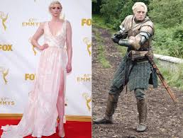 But, due to spine injury, she had to leave the interest. Gwendoline Christie May Play A Homely Character On Game Of Thrones But She Stuns On Emmy Red Carpet New York Daily News
