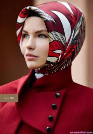 2014 Tesettur Giyim Esarp Modelleri En Guzel Esarp Modeli Jpg 888 1274 Turkish Hijab Style Hijab Turkish Hijab Fashion