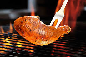 The favorite choice for the term grilled chicken is 1 medium piece of grilled chicken (skin not eaten) which has about 100 calories. Calories Nutrition For Different Parts Of Chicken
