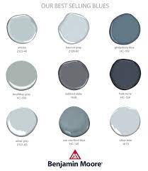 Benjamin Moore Blue Paint Color Options