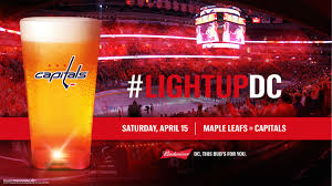 Budweiser Goal Synched Red Light Cups At Game 2