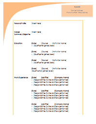 The most commonly used and preferred resume formats by job hunters, job seekers and human resources managers across is the reverse chronological format. 18 Cv Templates Cv Template Word Downloads Tips Cv Plaza