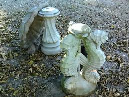 Very good vintage condition being structurally sound with age appropriate signs of normal use as pictured. Vintage Seahorse Birdbath For Sale In Porter Tx 5miles Buy And Sell