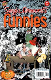 RICARDO VIGUERAS (2022): Sergio Aragonés Funnies: Una cosa curiosa ocurrió  de camino a Springfield, Documento en Tebeosfera