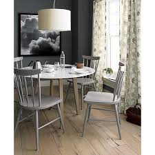 Jensen Dining Table Crate And Barrel Chairs Are Kinda Pretty Too But A Little Too Traditional Dining Table Vintage Dining Chairs Dining Room Design