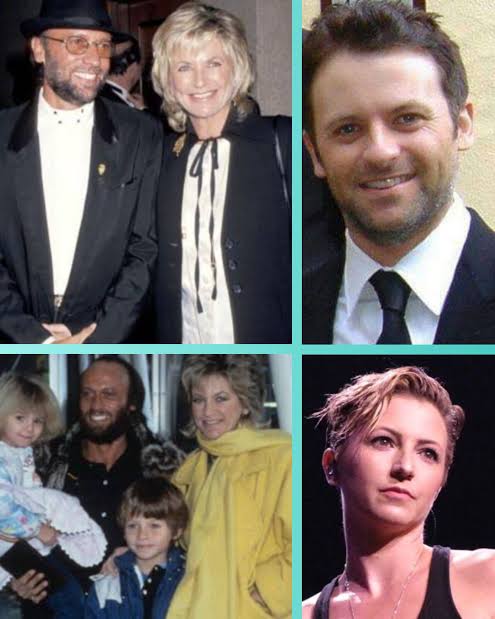 Maurice Gibb's daughter Samantha and his wife Yvonne. #music #musician #fblifestyle