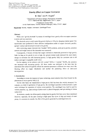 In science, a product is what is formed is when two or more chemicals or raw materials react. Gravity Effect On Copper Corrosion Scientific Net