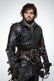 Athos Musketeers Leather Shoulder Single Made On Order Character Outfits Fashion Suits For Men Leather Armor