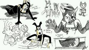A Markiplier Le Gusta Usar La Computadora Y Pasar Tiempo Con Amigos En Invierno Bendy And The Ink Machine Ink Cartoon Styles