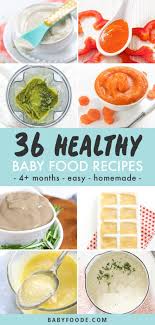 Having said that, you must remember to check for a few things before you introduce pasta to your little one. 36 Healthy Homemade Baby Food Recipes 4 Months Baby Foode