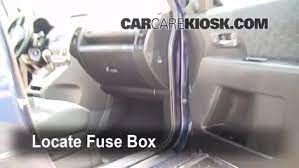 Fuse box diagram (location and assignment of electrical fuses) for mazda 5 (2006, 2007, 2008, 2009, 2010). Interior Fuse Box Location 2006 2010 Mazda 5 2009 Mazda 5 Sport 2 3l 4 Cyl