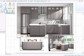 2d elevations view, design cabinets just by pressing buttons, the drawing is done for you. Prokitchen Video Tutorials