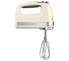 Includes pro whisk and dough hooks for. Buy Kitchenaid 5khm9212bac Hand Mixer Almond Cream Free Delivery Currys