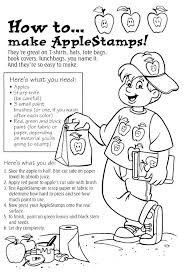 Printable Coloring Pages Just For Kids Washington Apple Commission Fall Preschool Activities Coloring Pages Apple Seeds